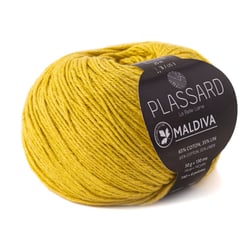 Pelote de fil à tricoter - Plassard - Maldiva - Jaune 43