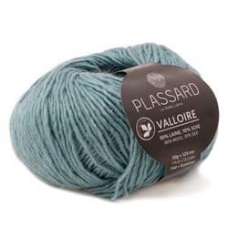 Pelote de fil à tricoter - Plassard - Valloire - Bleu Clair