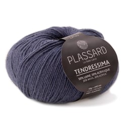 Pelote de fil à tricoter - Plassard - Tendressima - Gris Bleu