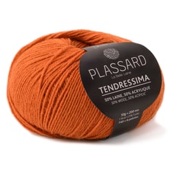 Pelote de fil à tricoter - Plassard - Tendressima - Curry