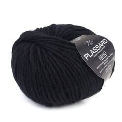 Pelote de fil à tricoter - Plassard - Primo - Noir 99