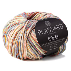 Pelote de fil à tricoter - Plassard - Norea - Multi 98