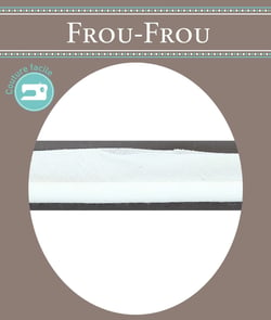 Passepoil - 5 mètres - Blanc nacré