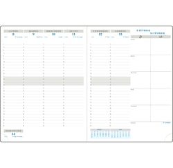 Recharge agenda semainier 2026 Exacompta - 21 x 27 cm - Horizon 27