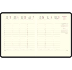 Recharge agenda semainier 2026 Exacompta - 15 x 17,5 cm - Eurotime 18