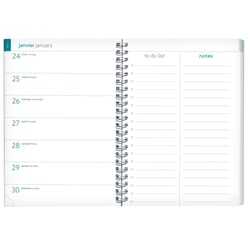 Recharge agenda semainier 2026 Exacompta - 21 x 15 cm - Easytime 21S