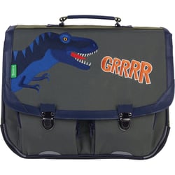 Cartable scolaire Tann's 38 cm - Kaki - Oscar - 2 compartiments