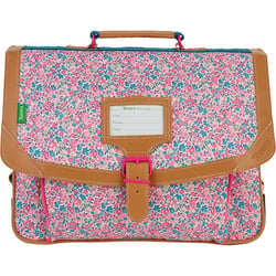 Cartable scolaire Tann's 38 cm -  Rose/Bleu - Victoria - 2 compartiments