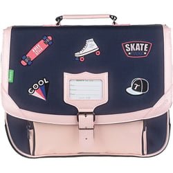 Cartable Tann's - Bleu/rose - Les Fantaisies Lily - 2 compartiments