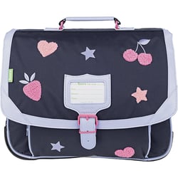 Cartable Tann's - Bleu marine - Les Fantaisies Juliette - 2 compartiments