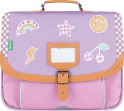 Cartable Tann's - Rose - Les Fantaisies Manon - 2 compartiments