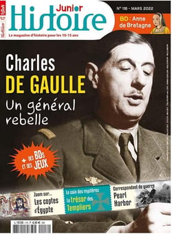 Histoire Junior n°116 : De Gaulle - mars 2022