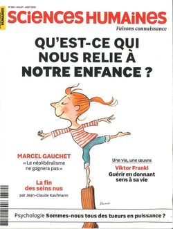 Sciences humaines n.380 : Qu'est-ce qui nous relie à notre enfance ?