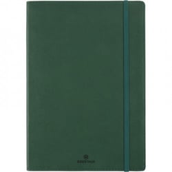 Carnet souple Oberthur - vert - A5 - Balthazar - 200 pages lignées