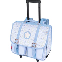 Cartable à roulettes Oberthur - Bleu - Kickers Premium Girl - 2 compartiments