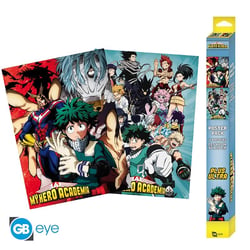 Set de posters ABYstyle - My Hero Academia - Artworks