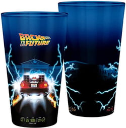 RETOUR VERS LE FUTUR - Verre XXL - 400 ml - DeLorean 