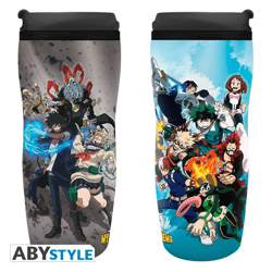 Mug de voyage - My Hero Acedemia - Heroes VS Villains