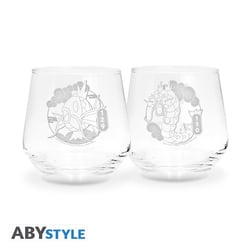Verres Abystyle - Pokémon Magicarpe & Léviator - 2 unités