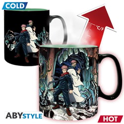 Mug thermo-réactif Abystyle - Jujutsu Kaisan Itadori & Sukuna - 460 ml