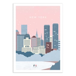 Affiche 50 x 70 cm - New-York V2