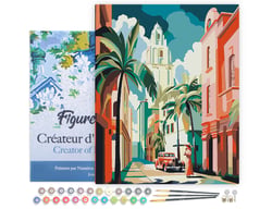 Peinture au numéro Figured'Art - Cuba Art Déco - 40 x 50 cm