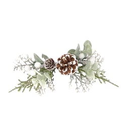 Branchage Artyfêtes - Neige glaciale pailletée