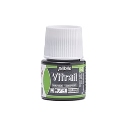 Peinture Vitrail Pébéo 45 ml - Gris Fumé