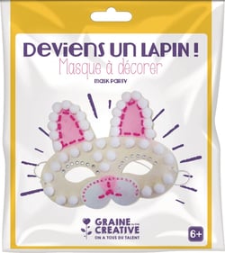 Kit masque lapin - Graine Créative