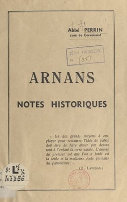 Arnans - Notes historiques