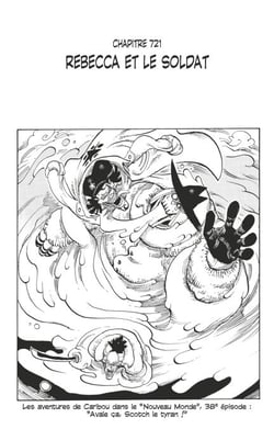 One Piece édition originale - Chapitre 721 - Rebecca et le soldat