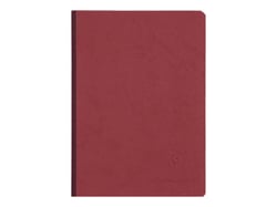 Carnet - Format A5 14.8 x 21 cm - Age Bag - Clairefontaine - 192 pages pointillées - Rouge