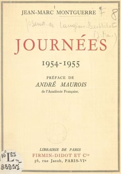 Journées - 1954-1955