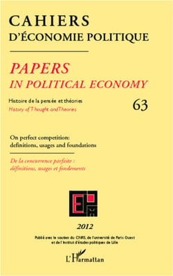 On perfect competition : definitions, usages and foundations - De la concurrence parfaite : définitions, usages et fondements