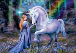 Puzzle 1500 pièces - Anne Stokes Collection - Bluebell Woods
