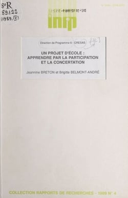 Un projet d'école : apprendre par la participation et la concertation