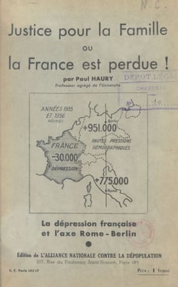 Justice pour la famille ou la France est perdue ! - La dépression française et l'axe Rome-Berlin