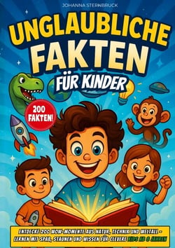 Unglaubliche Fakten Für Kinder - Entdecke 200 Wow-Momente Aus Natur, Technik Und Weltall - Lernen Mit Spaß, Staunen Und Wissen Für Clevere Kids Ab 8 Jahren