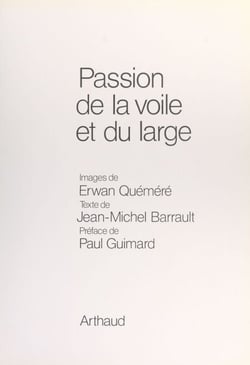 Passion de la voile et du large