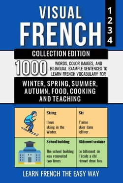 Visual French - Collection Edition - 1.000 Words, 1.000 Color Images and 1.000 Bilingual Example Sentences to Learn French the Easy Way - Visual French, #5
