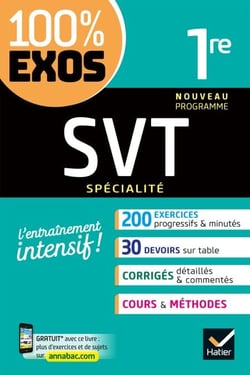 SVT 1re générale (spécialité) - exercices résolus - Nouveau programme de Première