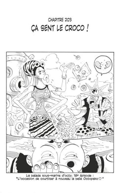 One Piece édition originale - Chapitre 203 - Ça sent le croco !