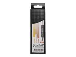 Lot de 3 marqueurs alcool Graph'it - dégradé Hair