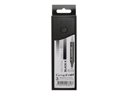Lot de 3 marqueurs alcool - Graph'it - dégradé noir et blanc