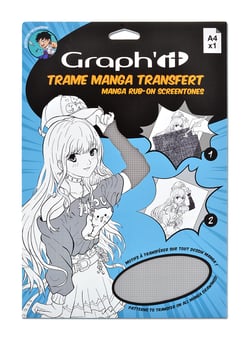 Graph'it Trame Transfer Manga - Tartan A4