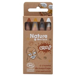 Set de 4 crayons de maquillage - Nature by Grimtout - GRRR!