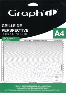 Grille de perspective plongeante - Graph'it