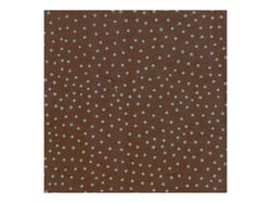 Feuille Décorative -  50x70 cm - Raidana chocolat à pois