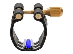 BG Revelation Silver JAZZ - Ligature pour saxophone alto - noir