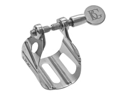 CC HS - LIGATURE JAZZ PLAQUEE ARGENT - ALTO/TENOR BEC METAL